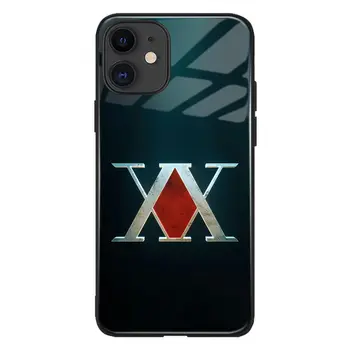 Caçador de HxH Anime Emblemas de Vidro Macio de Telefone de Silicone Case Capa para iPhone SE 2022 7 8 Plus X XR XS 11 12 13 Mini Pro Max.