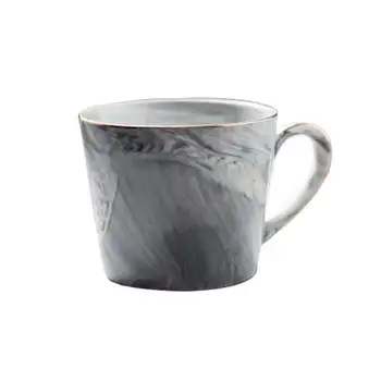 350ML (11oz) atraente Marmoreio Cerâmica, Canecas de café, caneca de Chá com Leite office Copos Copos de o Melhor Presente de aniversário