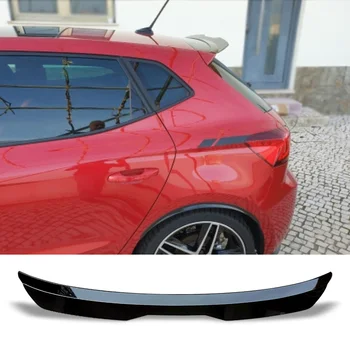 Spoiler de Carbono da Superfície Traseira do Tronco Asa Cauda Para Seat Ibiza 2018 Hatchback 4 Portas ABS Tipo de material DGS Montar Acessórios